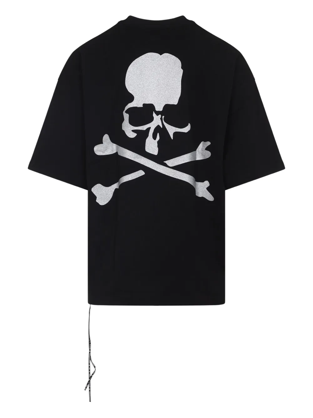 Mastermind Japan skull-crossbones T-shirt - Zwart