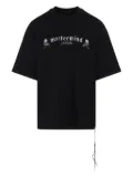 Mastermind Japan skull-crossbones T-shirt - Black