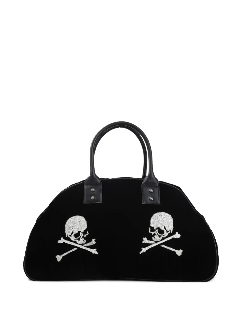 Mastermind World skull-embellished velvet holdall | Image 2