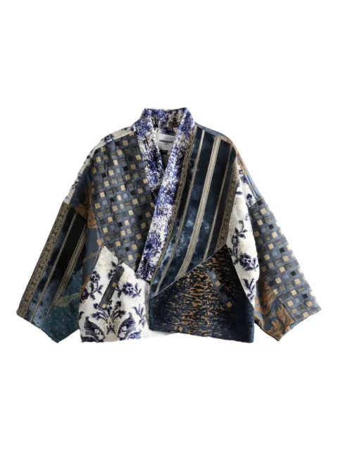 Emergency Room patchwork velvet jacket 