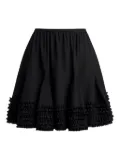 12 STOREEZ tiered ruffle skirt - Black