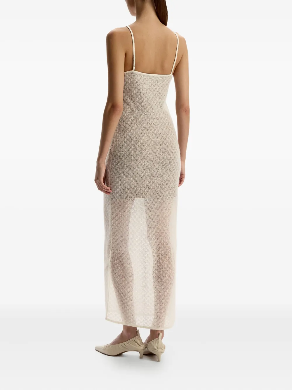 12 STOREEZ Jurk met kristallen Wit