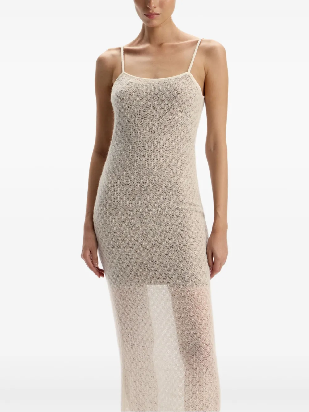 12 STOREEZ Jurk met kristallen Wit