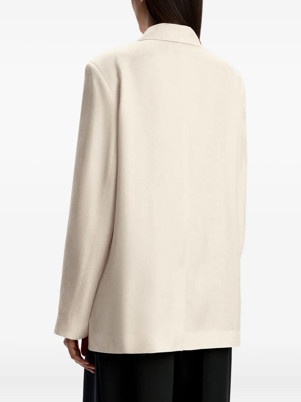 12 STOREEZ Blazer met dubbele rij knopen Beige