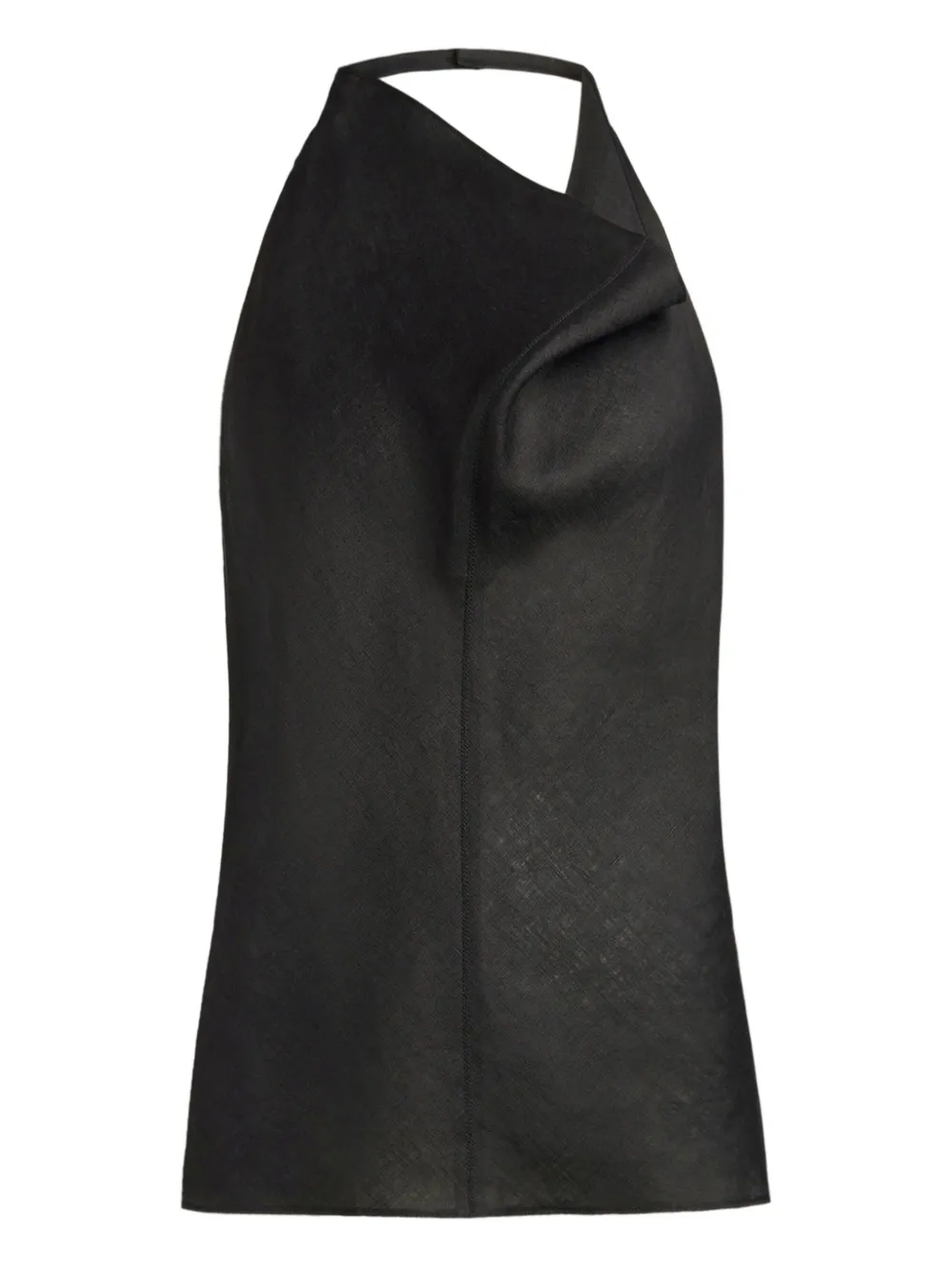12 Storeez Halterneck Cowl-neck Blouse In Multi