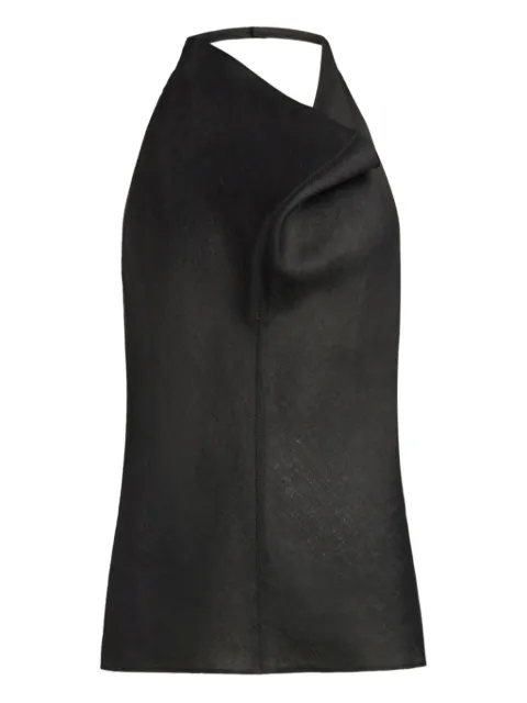 12 STOREEZ blusa con cuello halter