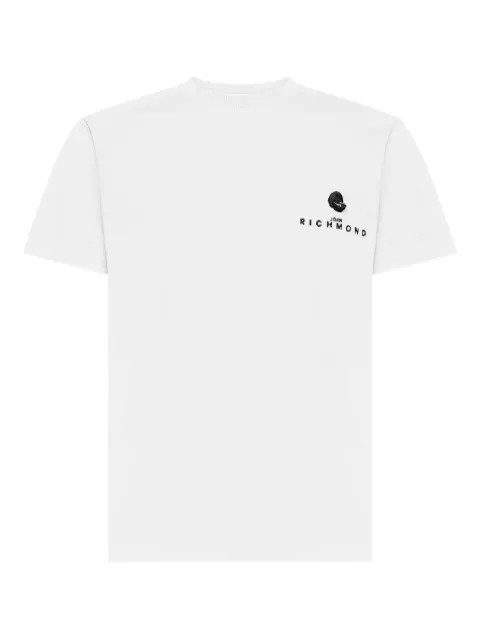 John Richmond embroidered logo T-shirt