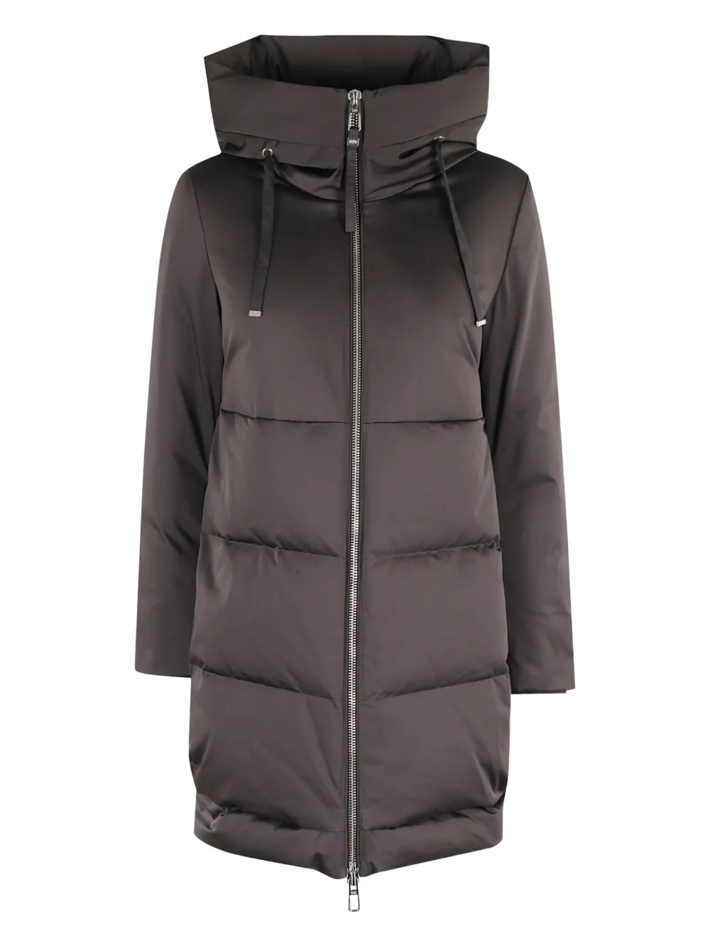 Duno hooded puffer coat | Brown | Image 1