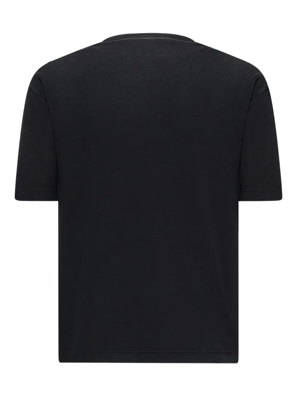 Distressed Cotton T-Shirt