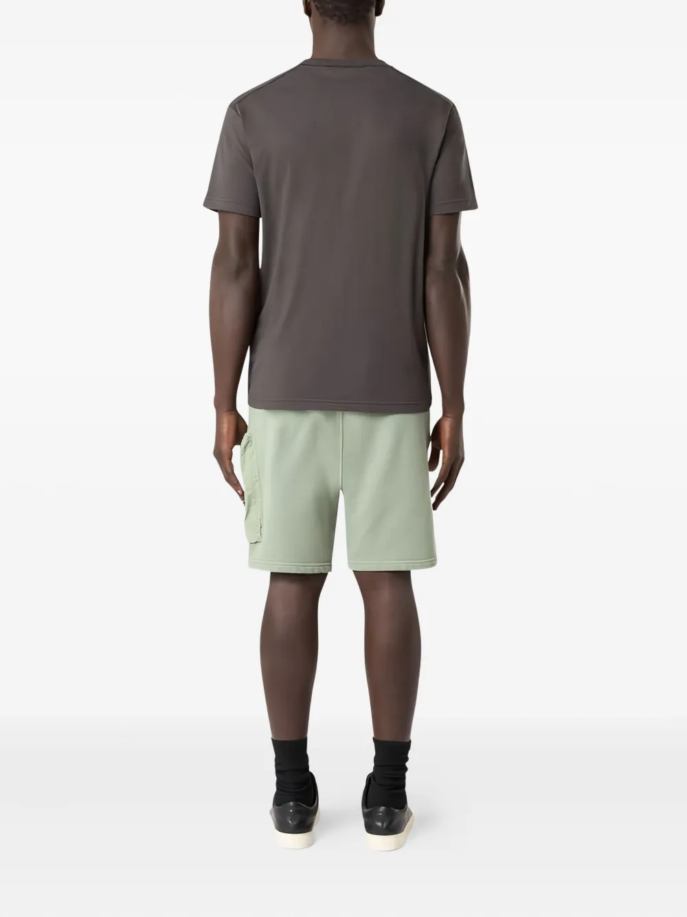 Stone Island T-shirt met logopatch Grijs