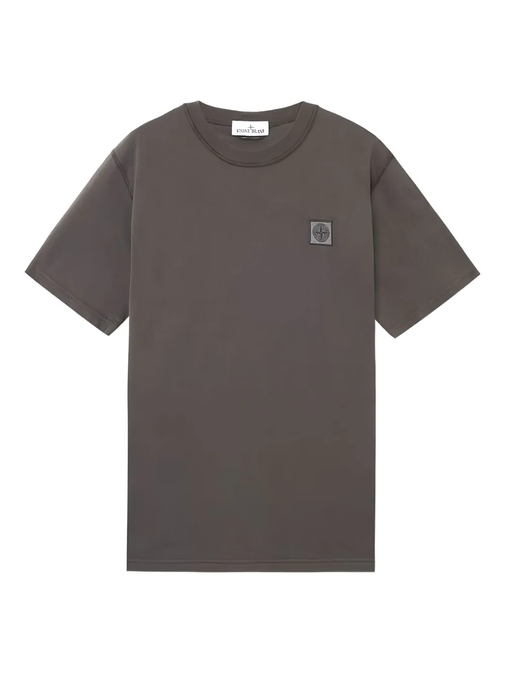 Stone Island ロゴ Tシャツ - グレー Stone Island ロゴ Tシャツ - グレー