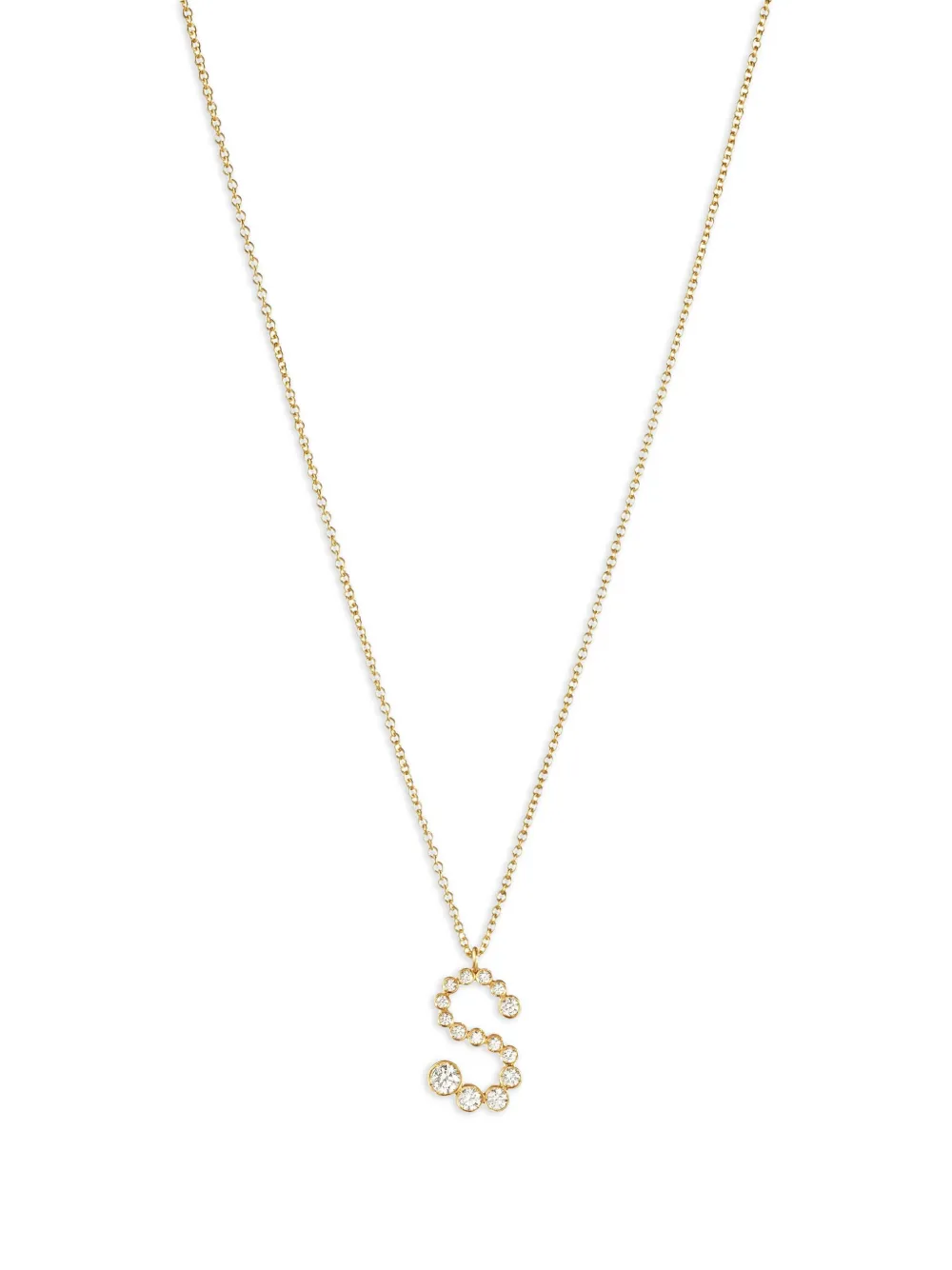 Sophie Bille Brahe Soprano S ダイヤモンド ネックレス 18Kリサイクルイエローゴールド - ゴールドトーン Sophie Bille Brahe Soprano S ダイヤモンド ネックレス 18Kリサイクルイエローゴールド - ゴールドトーン