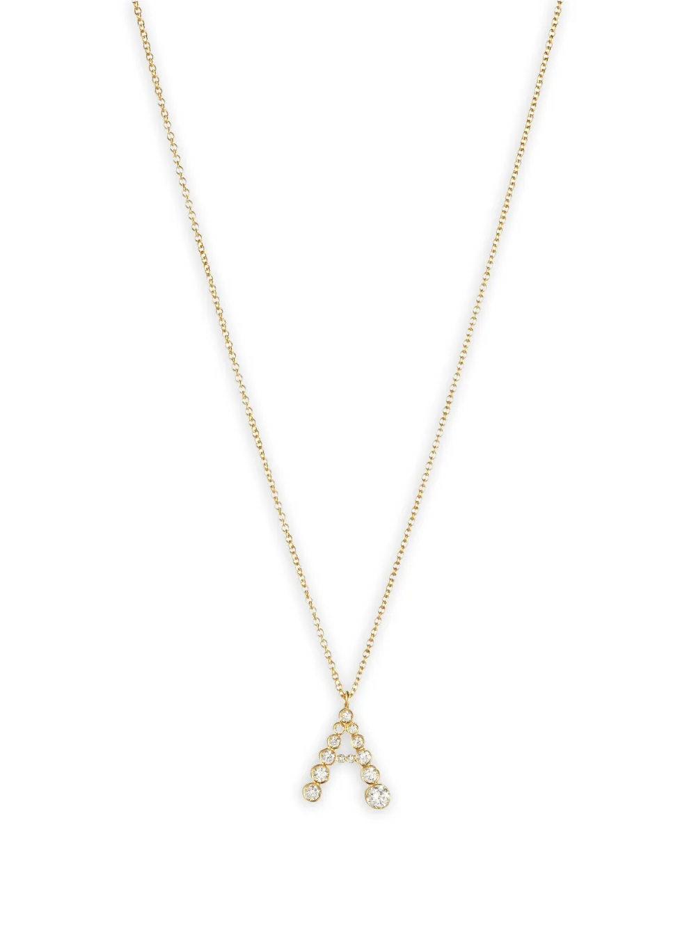 Sophie Bille Brahe 18k Recycled Yellow Gold Soprano A Diamond Necklace In Gold