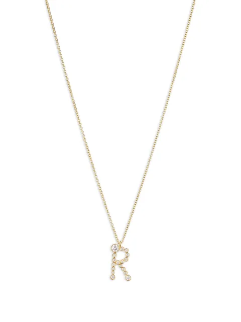 Sophie Bille Brahe 18K recycled yellow gold Soprano R diamond necklace