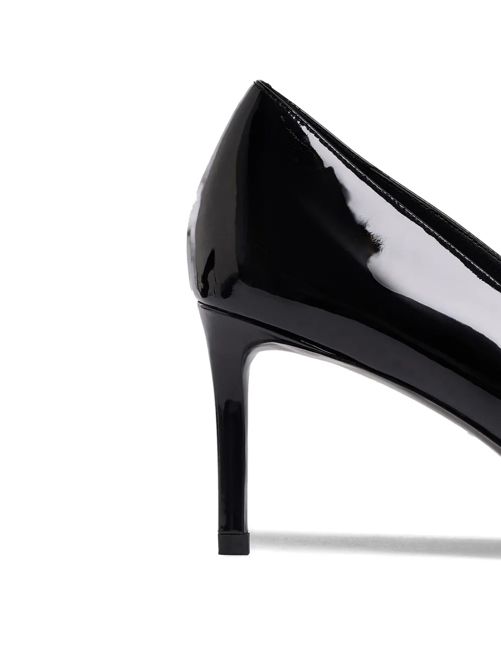 12 Storeez 70mm Gala Pointed-toe Pumps In Black