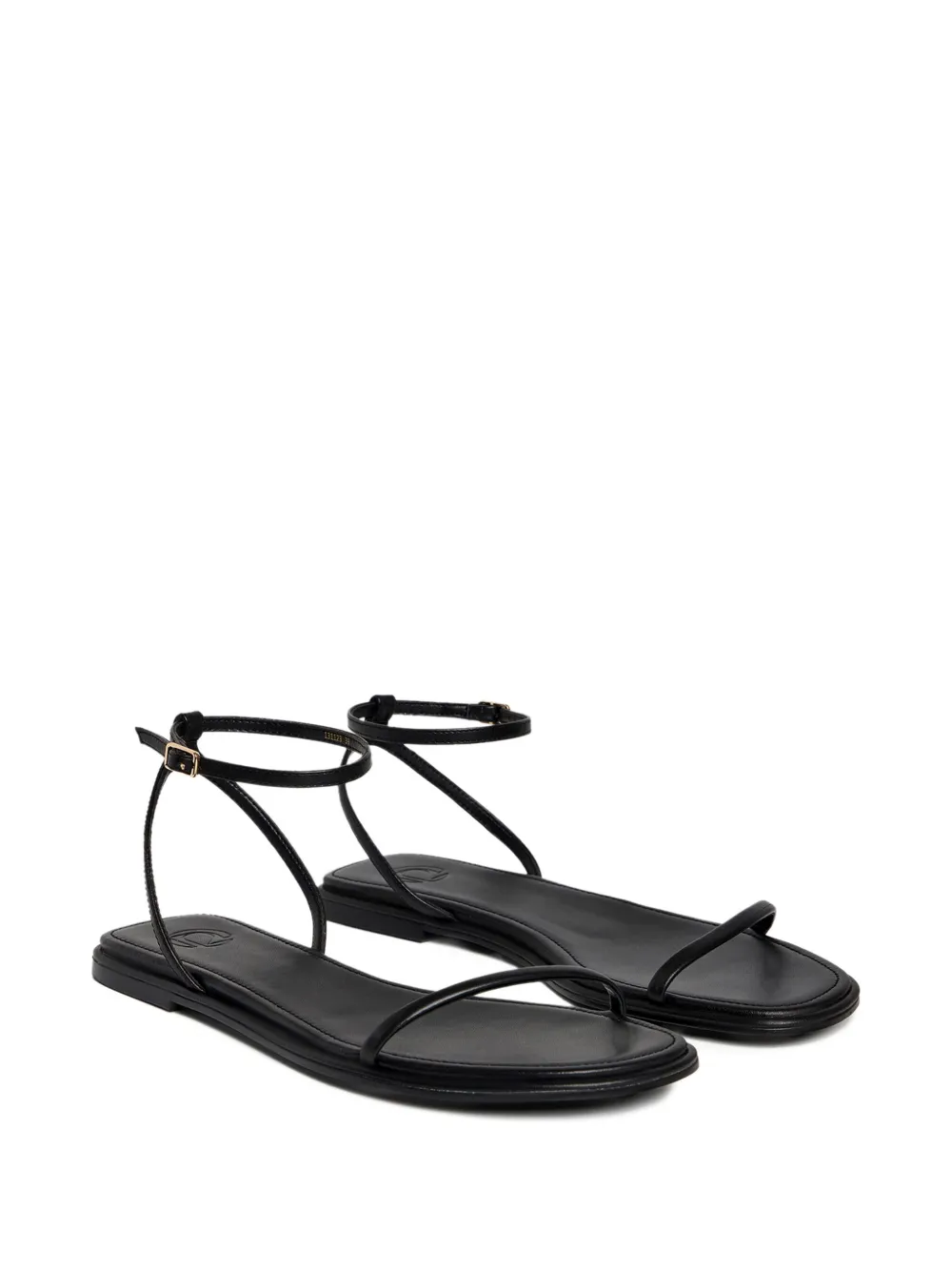 12 STOREEZ ankle-strap leather sandals | Flat Sandals | Image 2