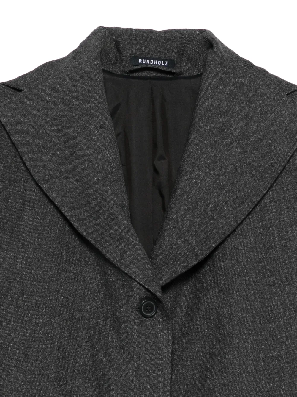 Rundholz Jas met enkele rij knopen Grijs