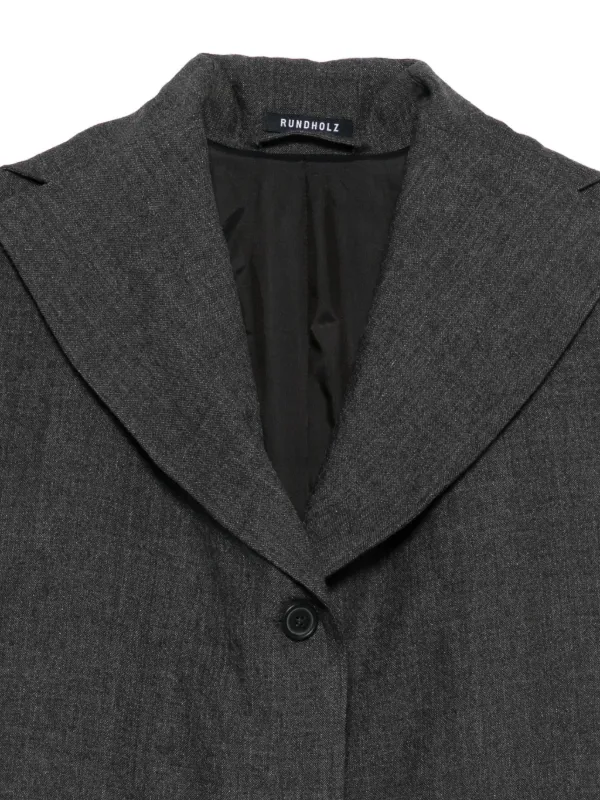 RUNDHOLZ コート Rundholz シングルコート | グレー | FARFETCH JP