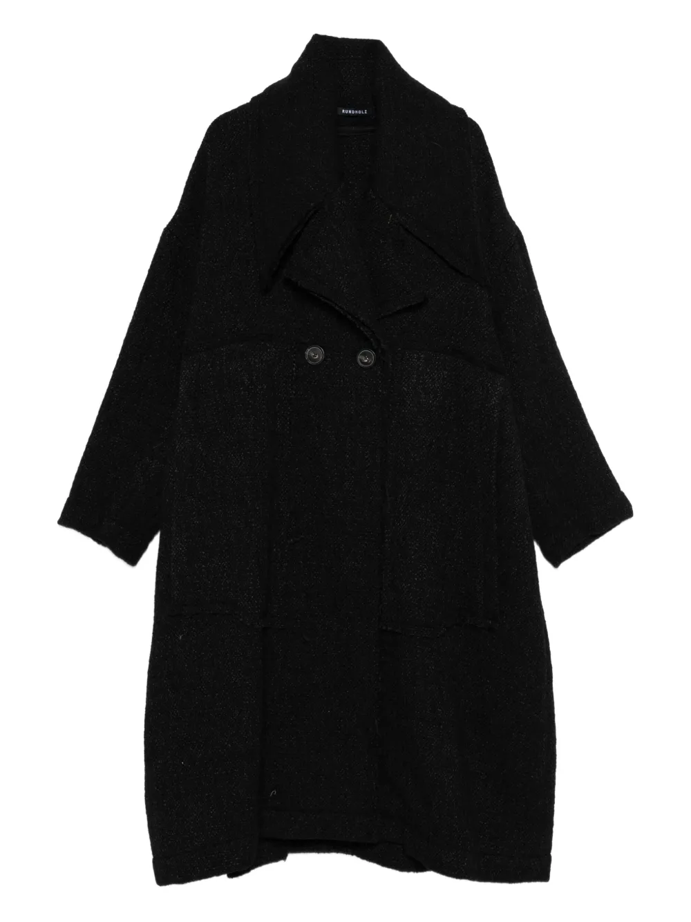 Rundholz wool coat | Black | Image 1