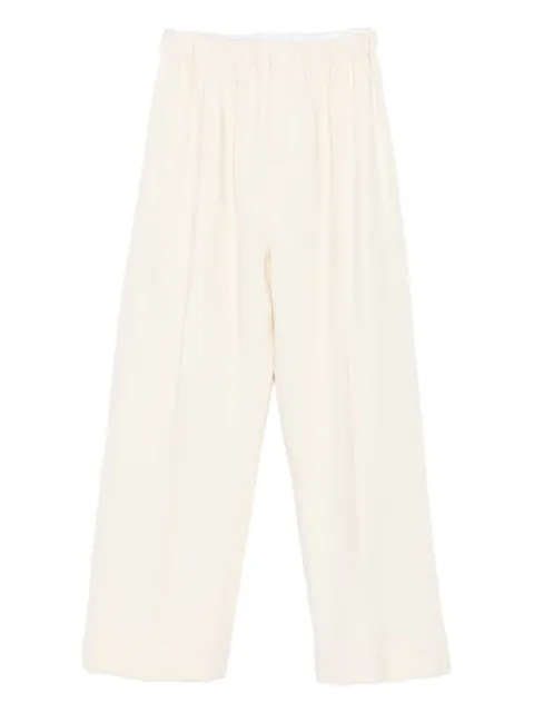 Carven pantalones de lana con tiro alto