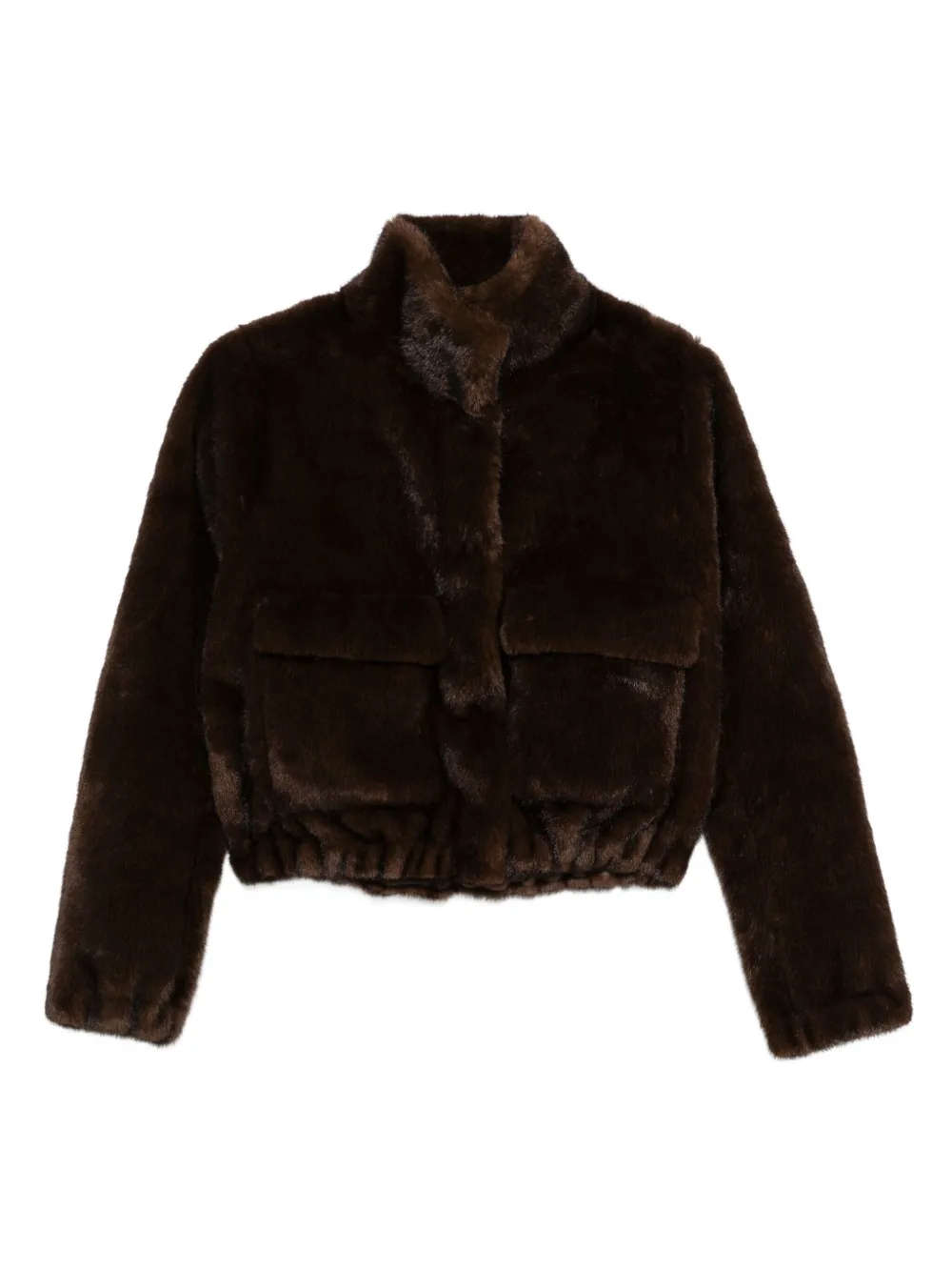 VALENTINI 1972 faux-fur jacket | Brown | Image 1