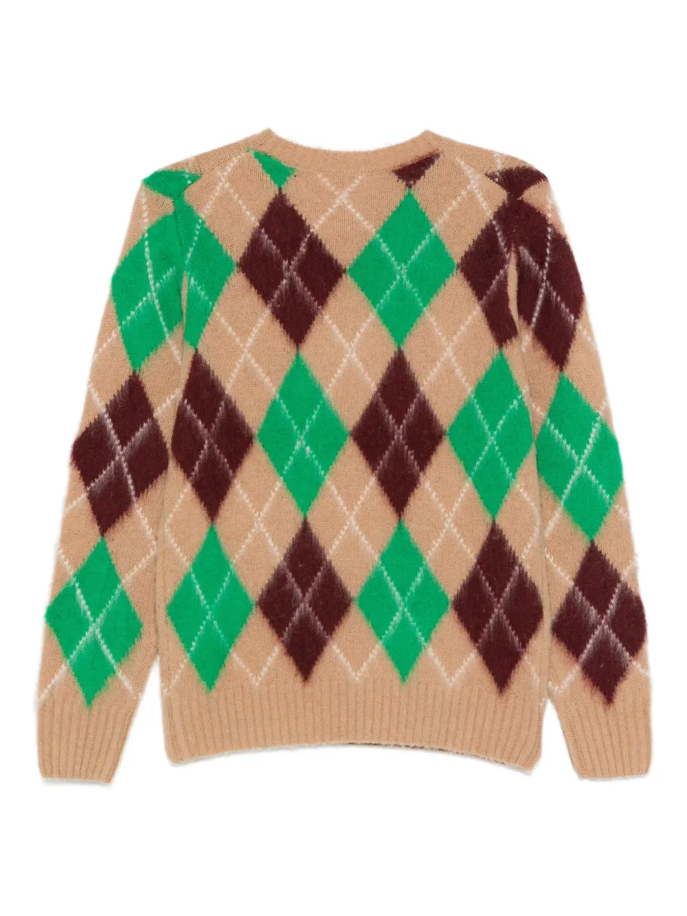 ASPESI argyle-pattern sweater | Knitted Sweaters | Image 2