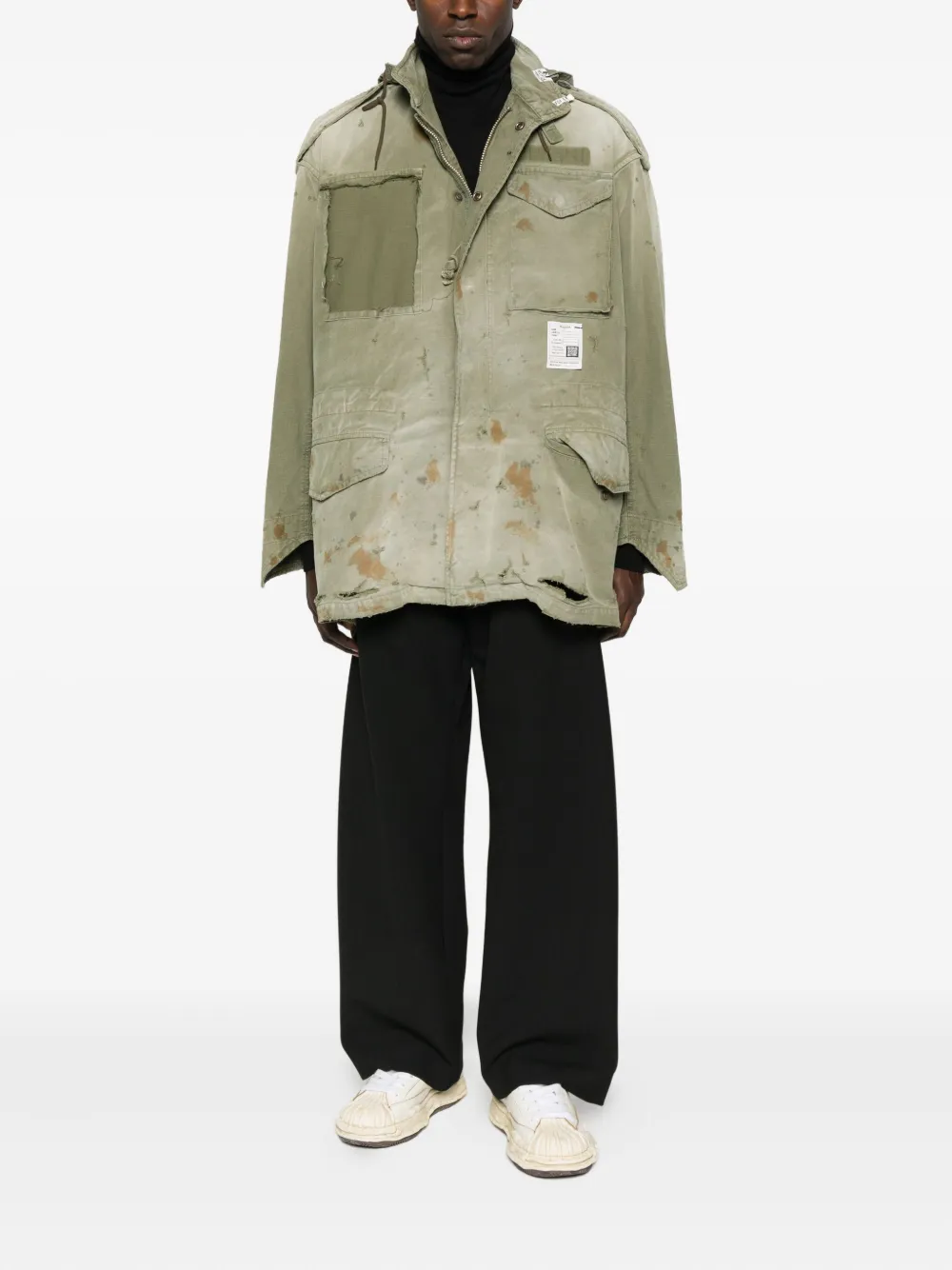 Miharayasuhiro Maison Mihara Yasuhiro Outerwears In Green