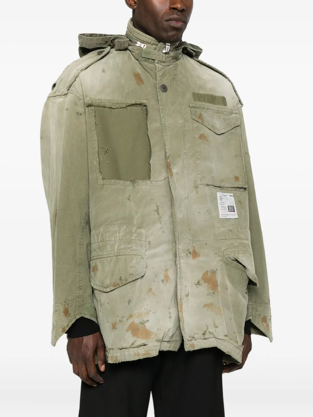 Miharayasuhiro Maison Mihara Yasuhiro Outerwears In Green