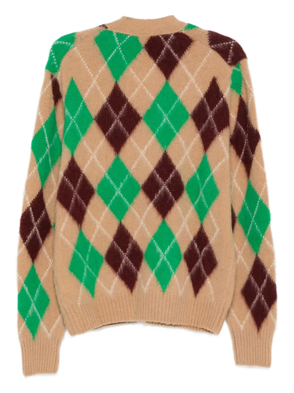 ASPESI argyle-pattern cardigan | Cardigans | Image 2