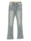 GUAPI pearl-embellished jeans - Blue