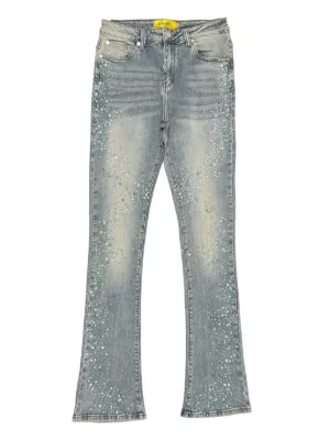 GUAPI crystal-cross Jeans | Blue | FARFETCH