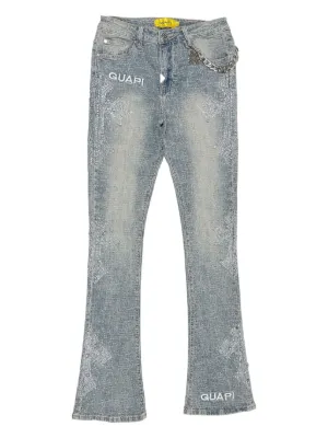 GUAPI Starry Sky Skinny Jeans | Blue | FARFETCH