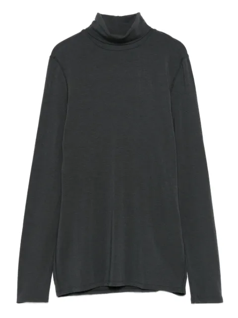 Amomento top manga larga con cuello vuelto