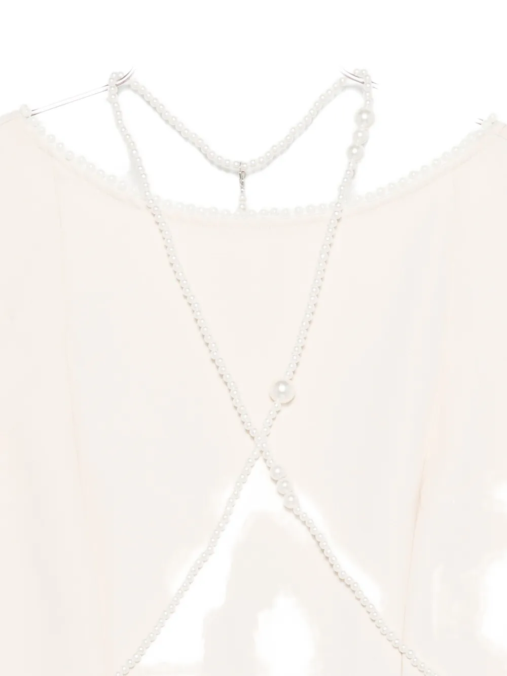 Rahil Hesan Bow-detailing Mini Dress In White