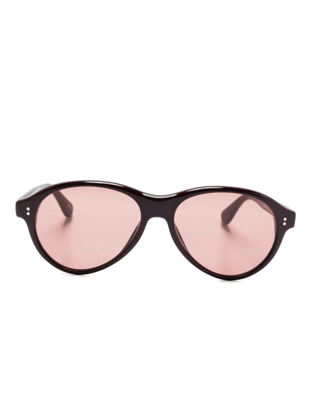 Chimi oval-frame sunglasses | Red | Image 1