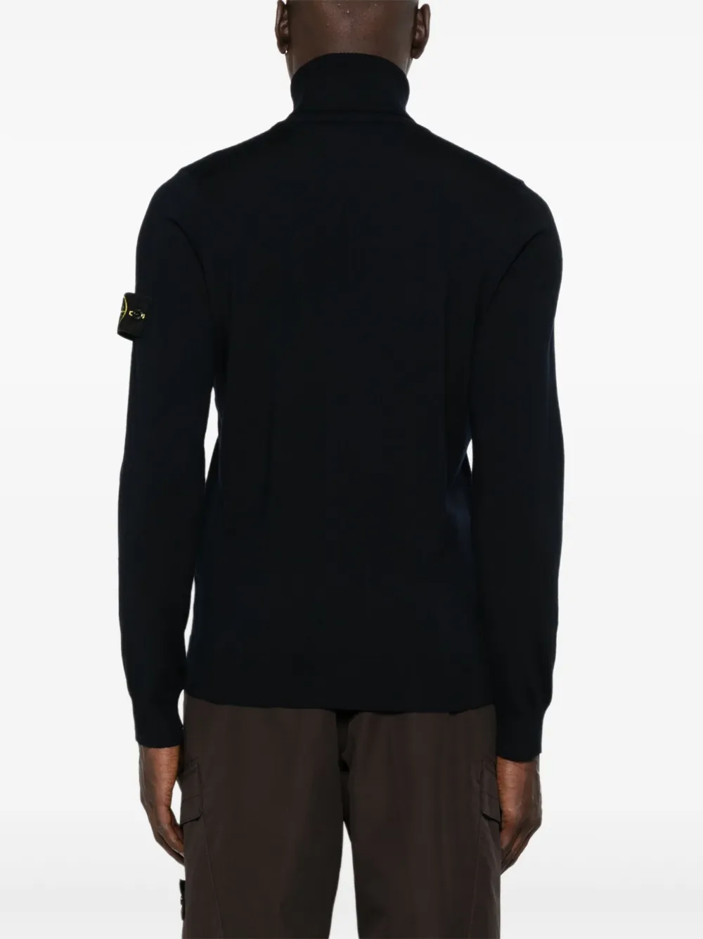 Stone Island Coltrui met logopatch Blauw