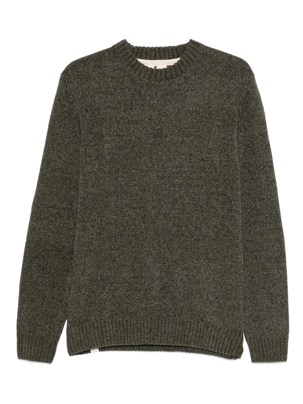 ANERKJENDT crew-neck long-sleeve sweater | Green | Image 1
