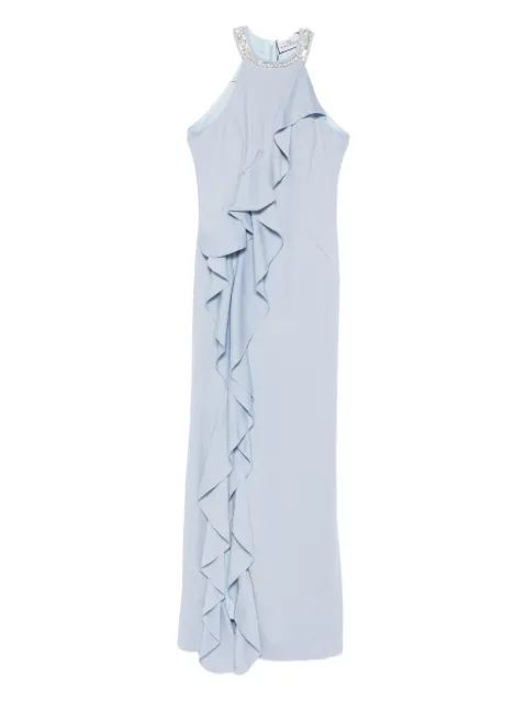 Rahil Hesan  ruffled gown
