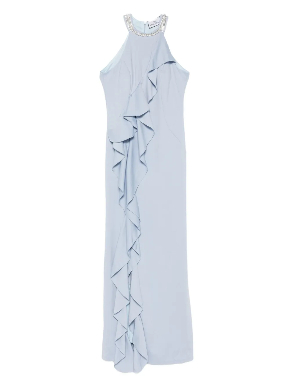 Rahil Hesan  ruffled gown | Blue | Image 1