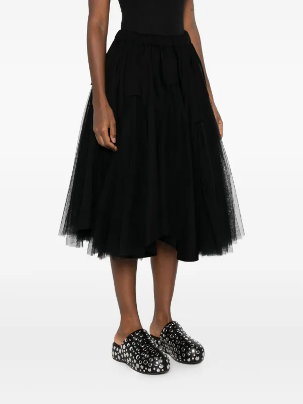 Noir Kei Ninomiya チュールスカート | ブラック | FARFETCH JP
