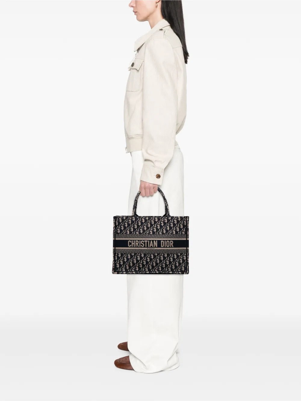 Christian Dior Pre-Owned 2020 Medium Oblique Canvas Book tote bag | Pre-Owned | Image 2
