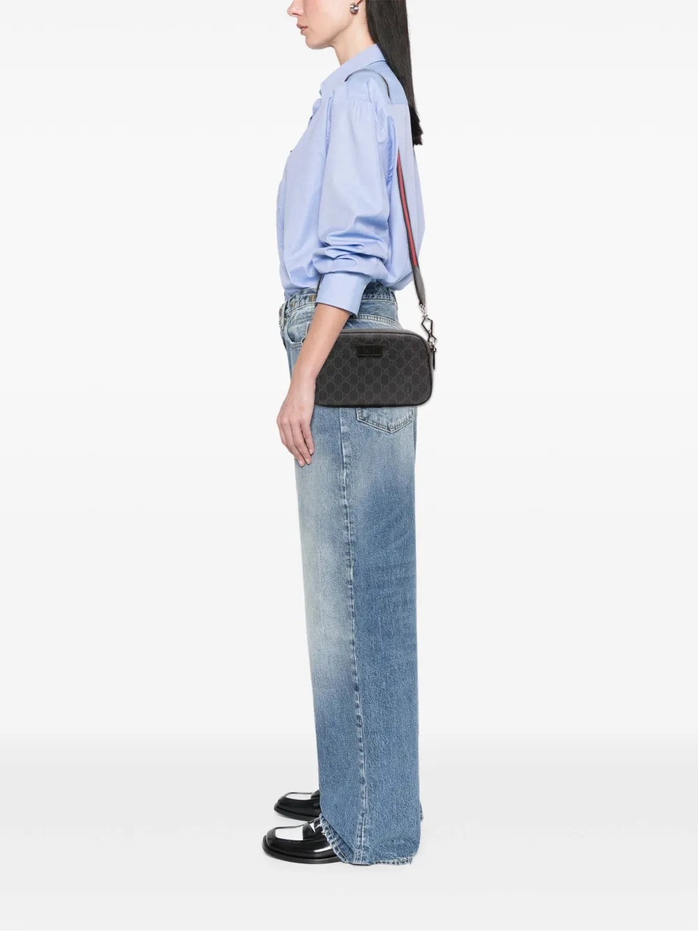 Gucci Pre-Owned 2016-2025 GG Supreme Web crossbody bag | Pre-Owned | Image 2