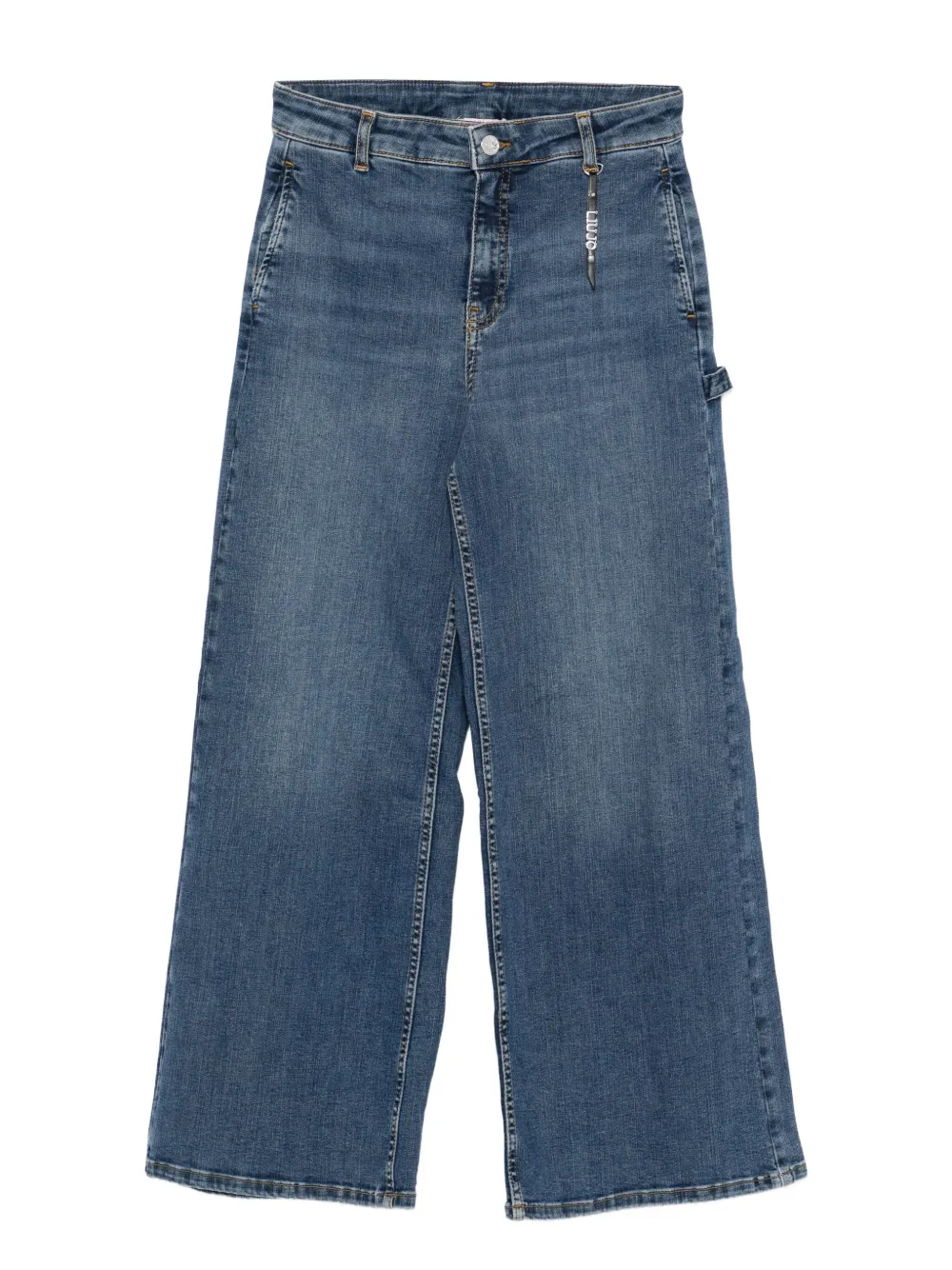 LIU JO logo-charm jeans | Blue | Image 1