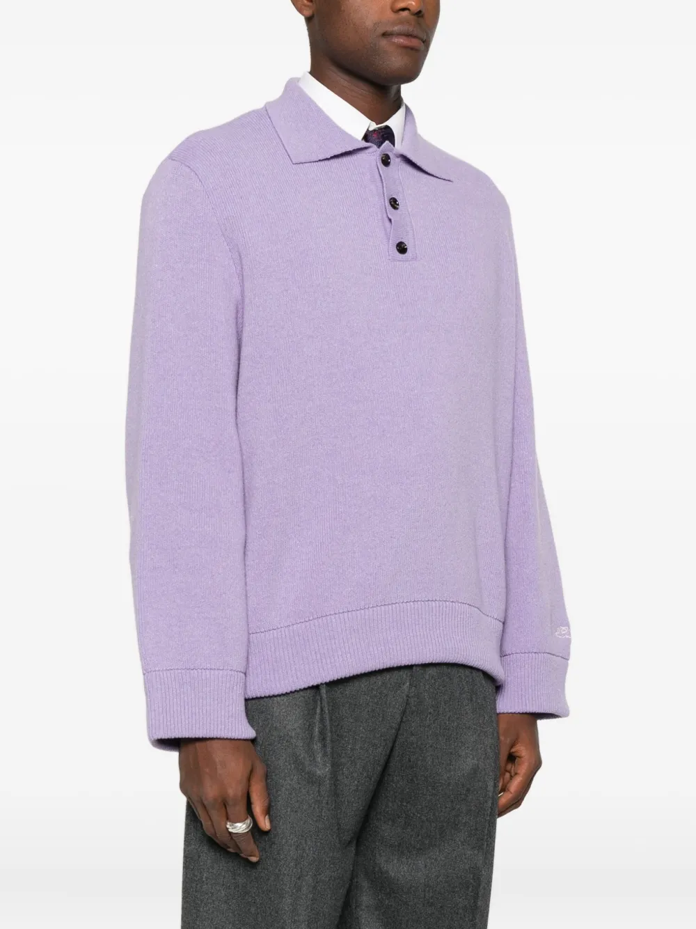 Lc23 Wool Blend Sweater In Purple