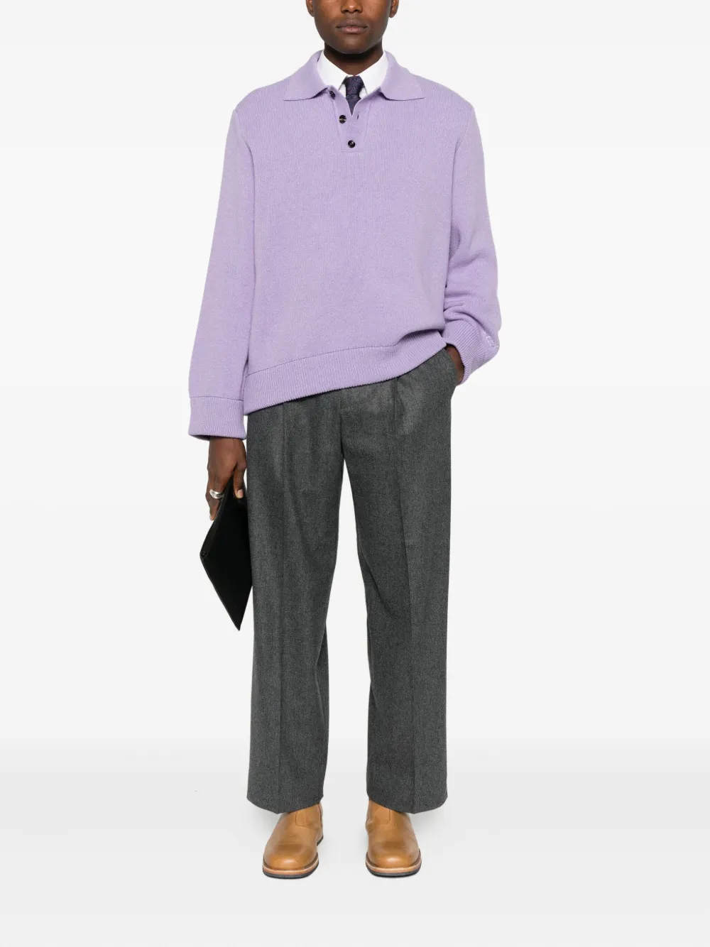 LC23 wool blend sweater | Knitted Sweaters | Image 2