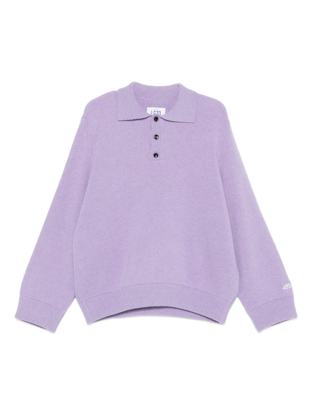 LC23 wool blend sweater | Purple | Image 1