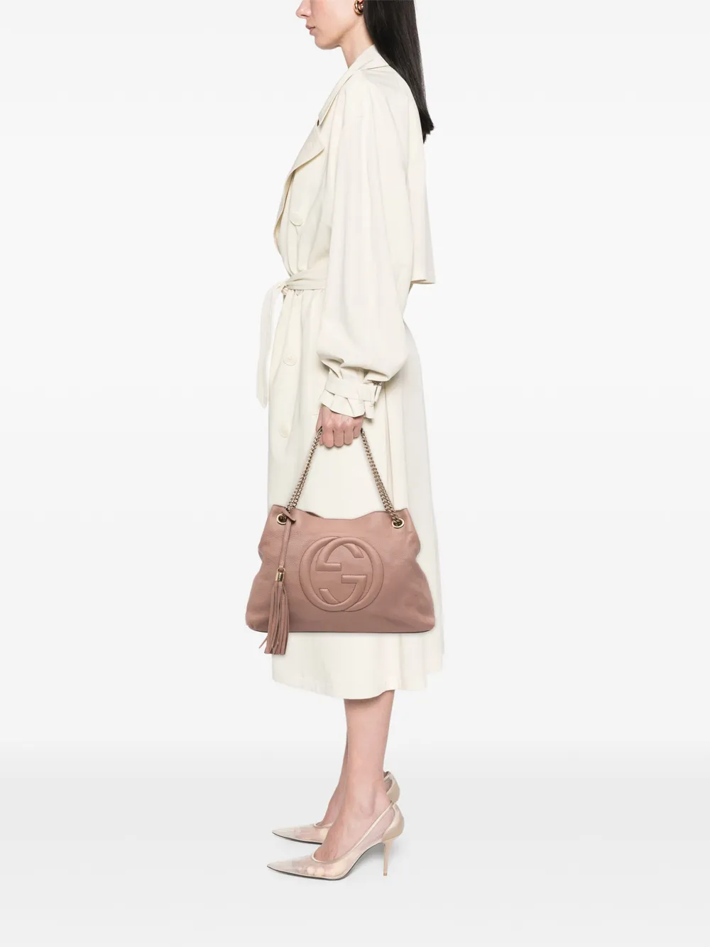 Gucci Pre-Owned 2016-2025 Medium Leather Soho Chain tote bag | Pre-Owned | Image 2
