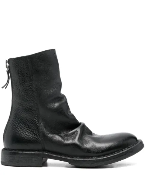 Moma leather ankle boots