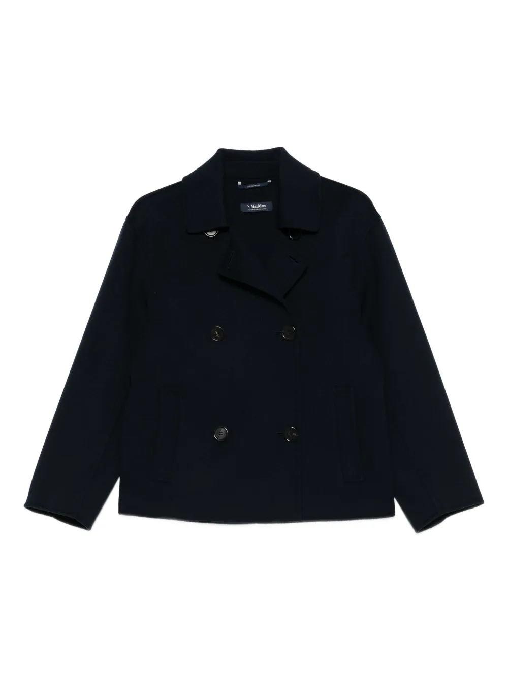 'S Max Mara virgin wool double-breasted blazer | Blue | Image 1