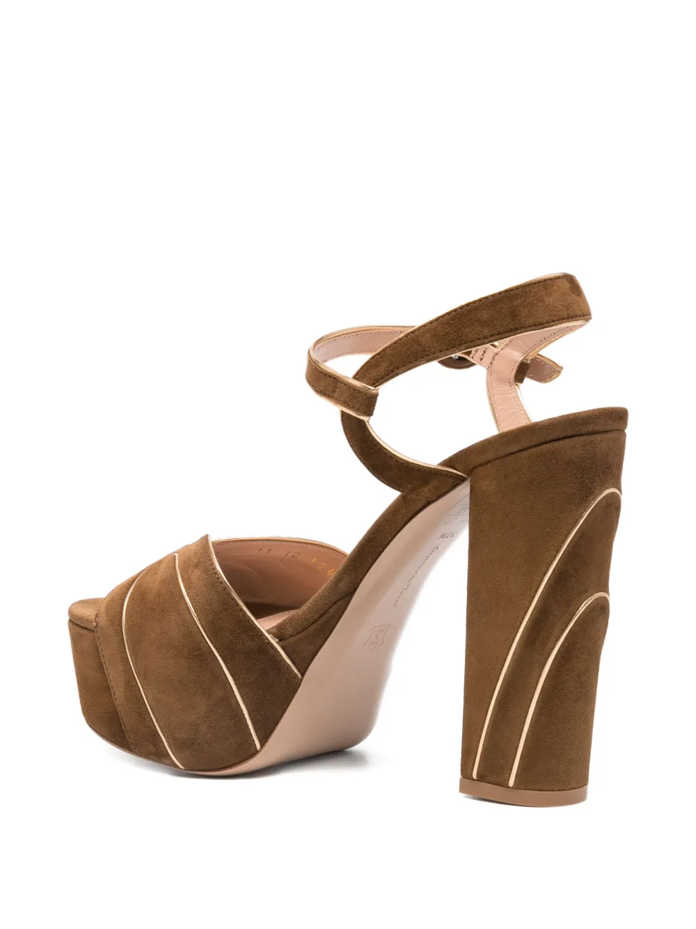 125mm platform sandals
